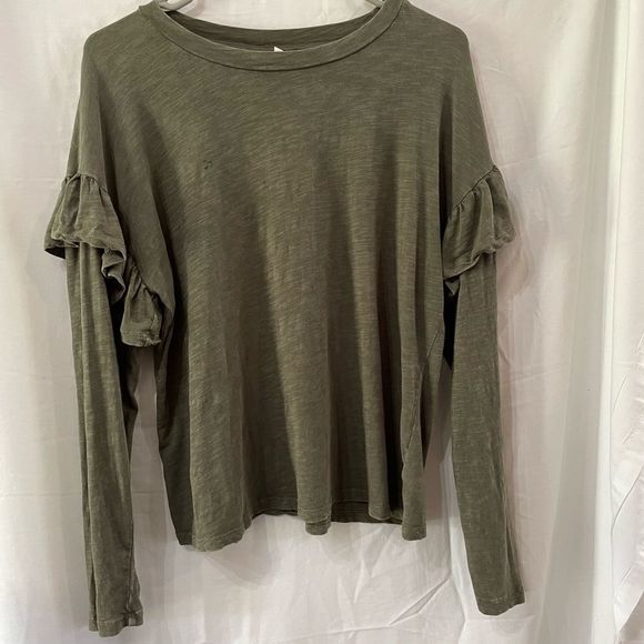 Universal Thread long‎ sleeve ruffle top - Picture 5 of 8